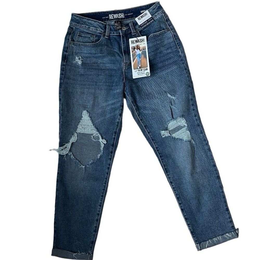 ReWash Mom Jeans Vintage Super High Rise Women’s Sz. 7/28